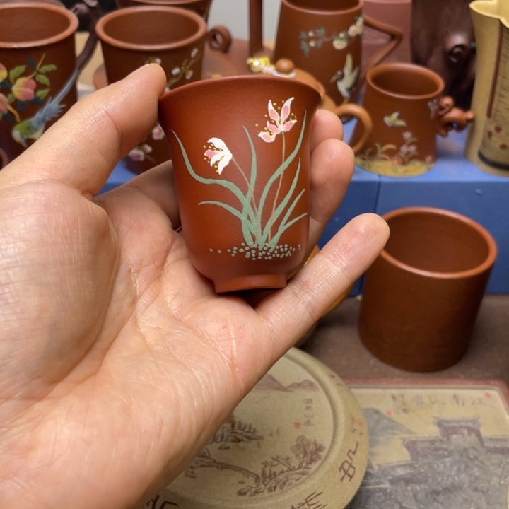 紫砂茶杯紫砂主人杯50cc