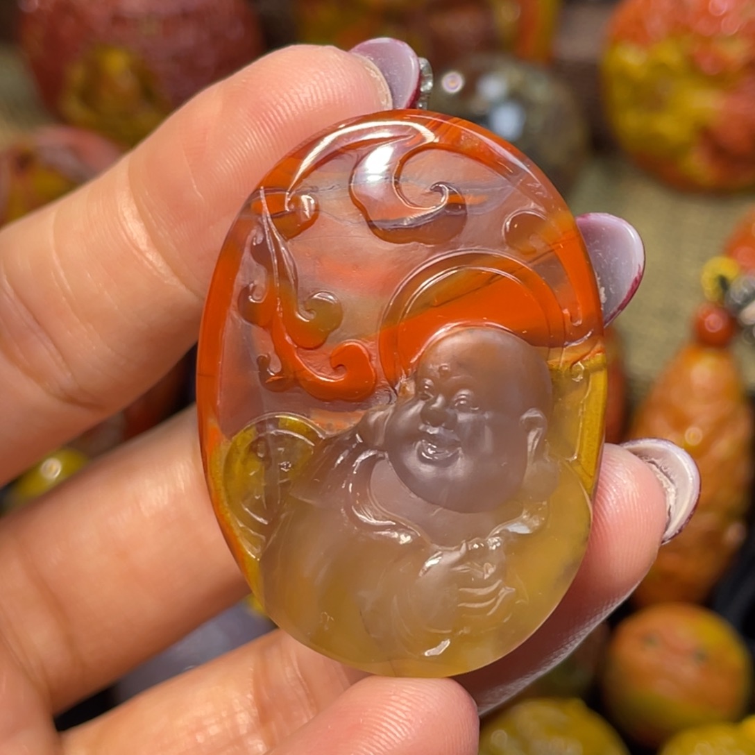 玛瑙/玉髓未镶嵌珠宝奇石北票佛公2888福利