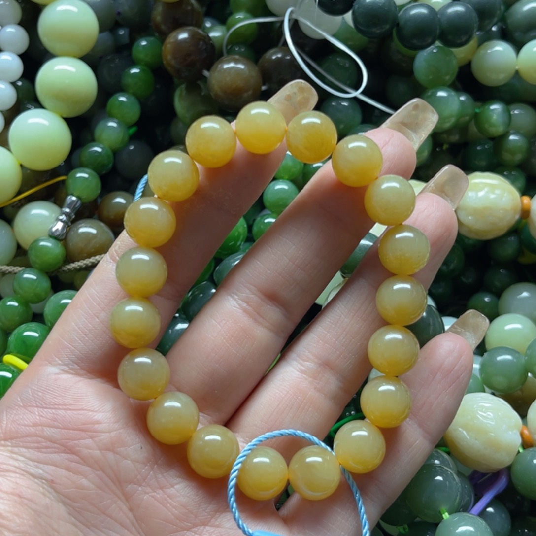 和田玉手链未镶嵌