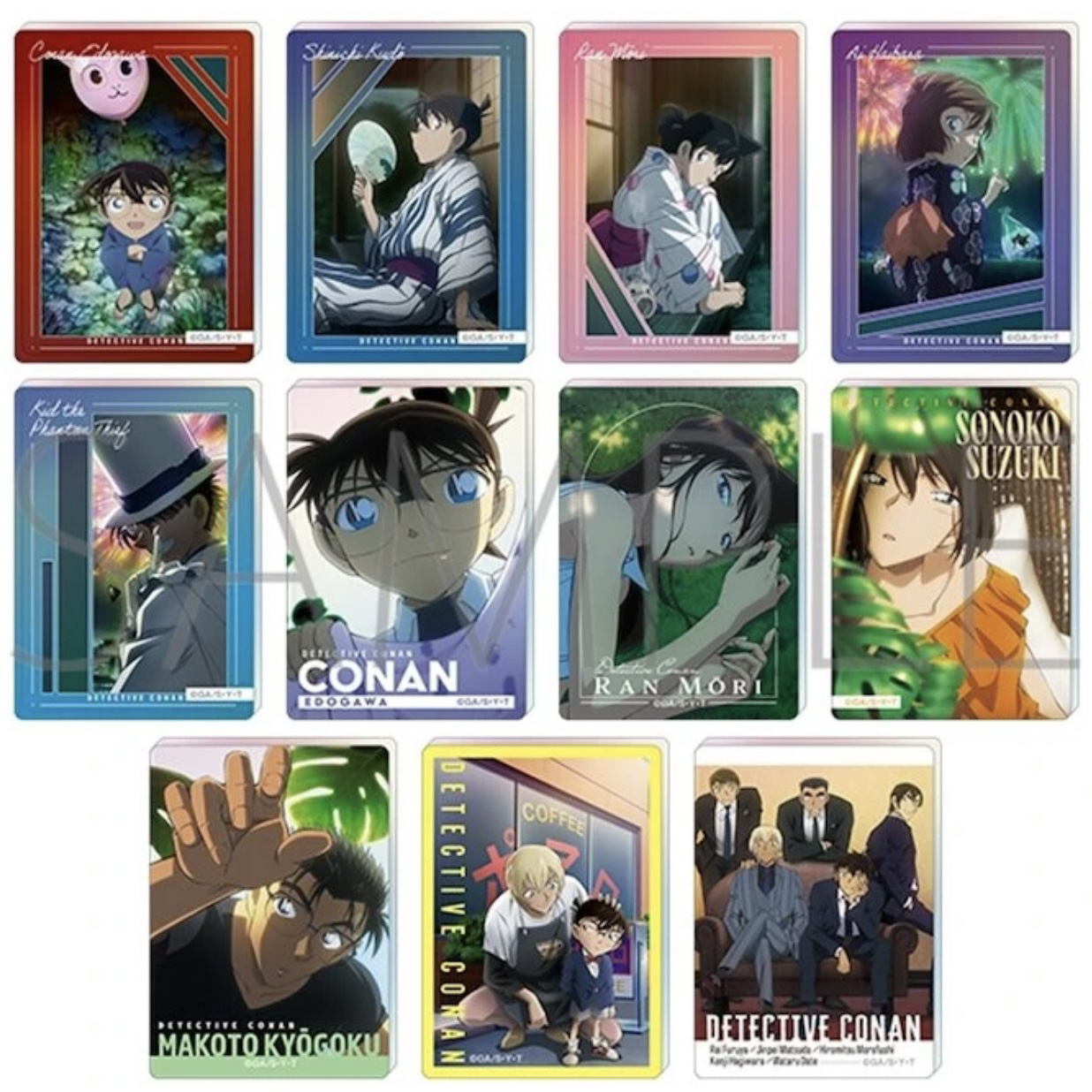 名侦探柯南 C96夏日祭同柄亚克力砖（代拆）