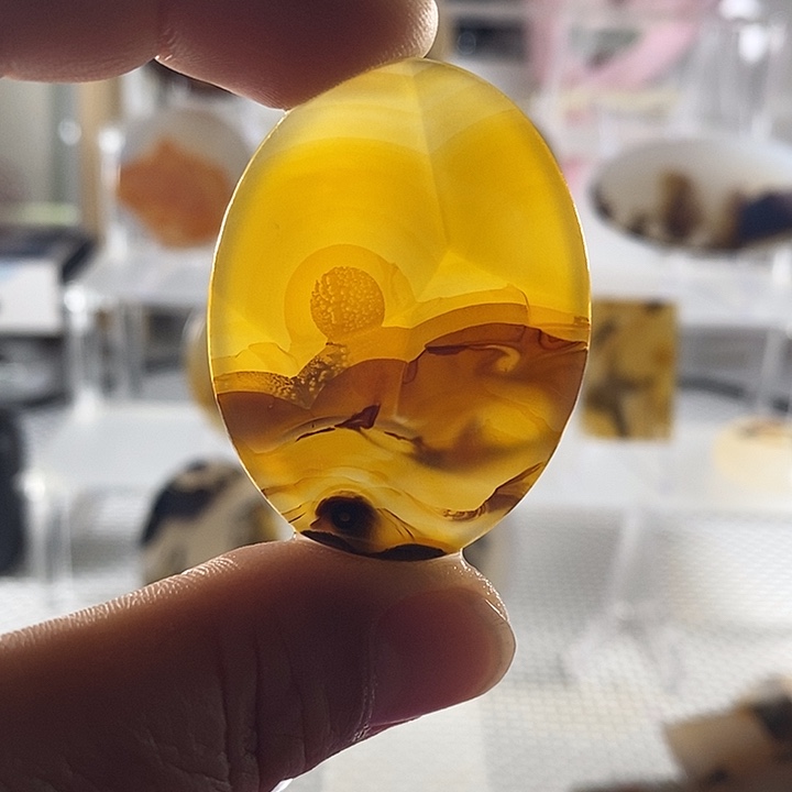 玛瑙/玉髓未镶嵌颈饰17