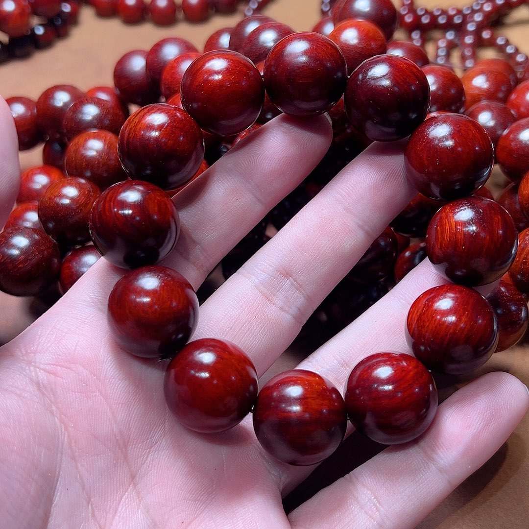 小叶紫檀手串/手链20泥料金星