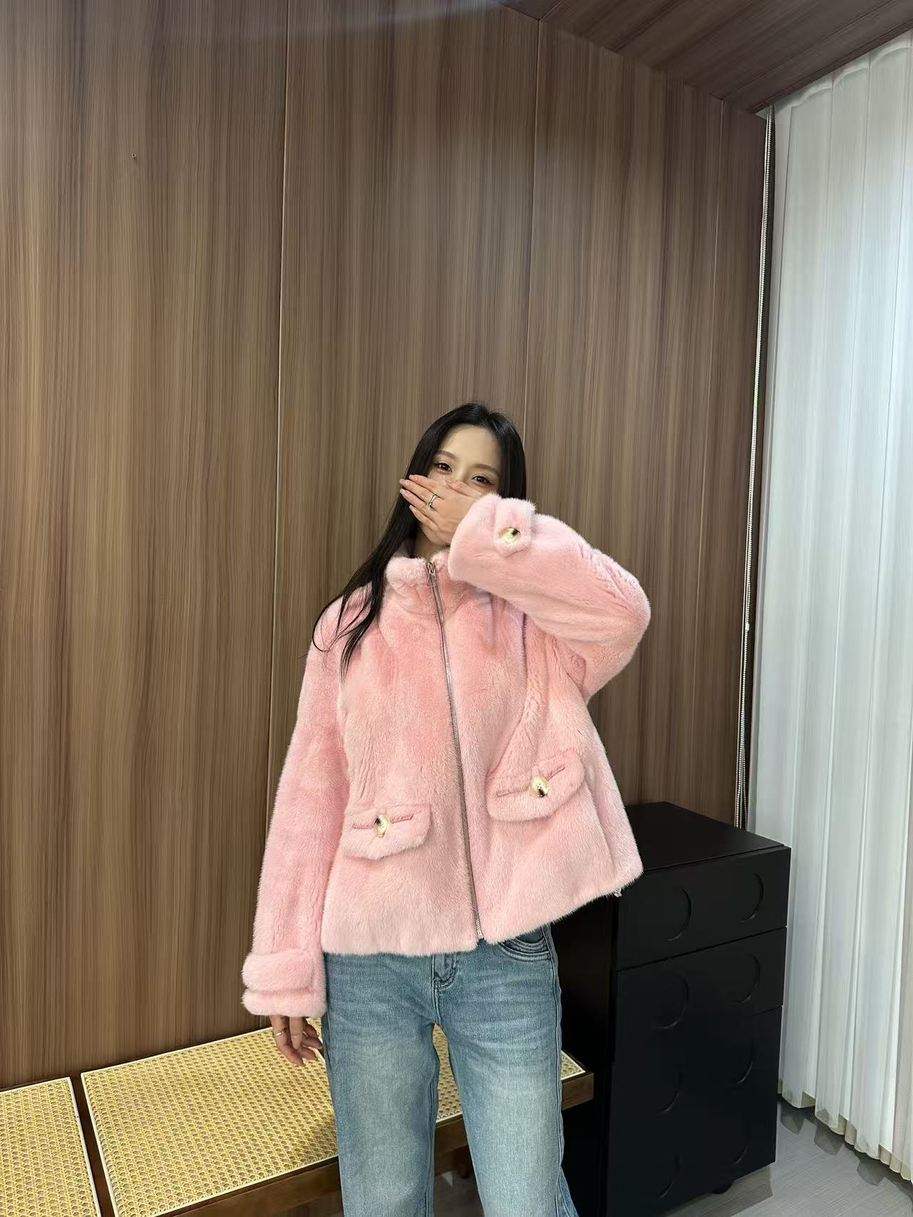 【JY景】MMLi CLOTHES｜ 设计师款水貂外套 mm2456