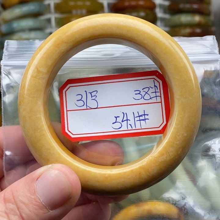 未镶嵌蛇纹石玉手绳