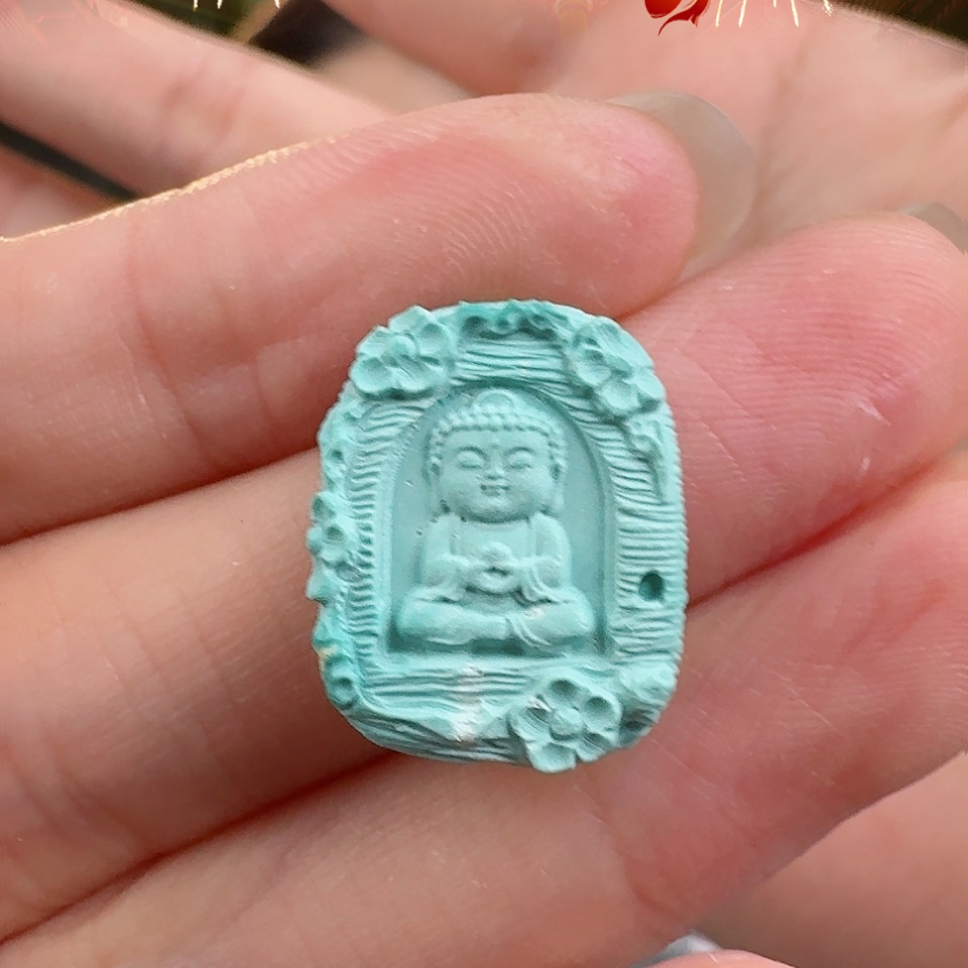 绿松石珠宝奇石未镶嵌