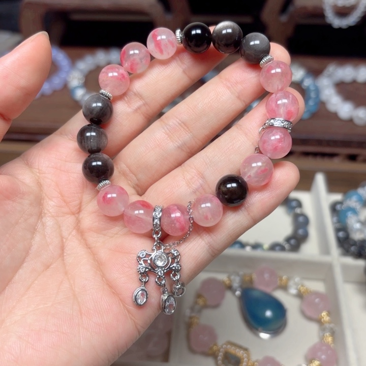 水晶手链未镶嵌金薇薇