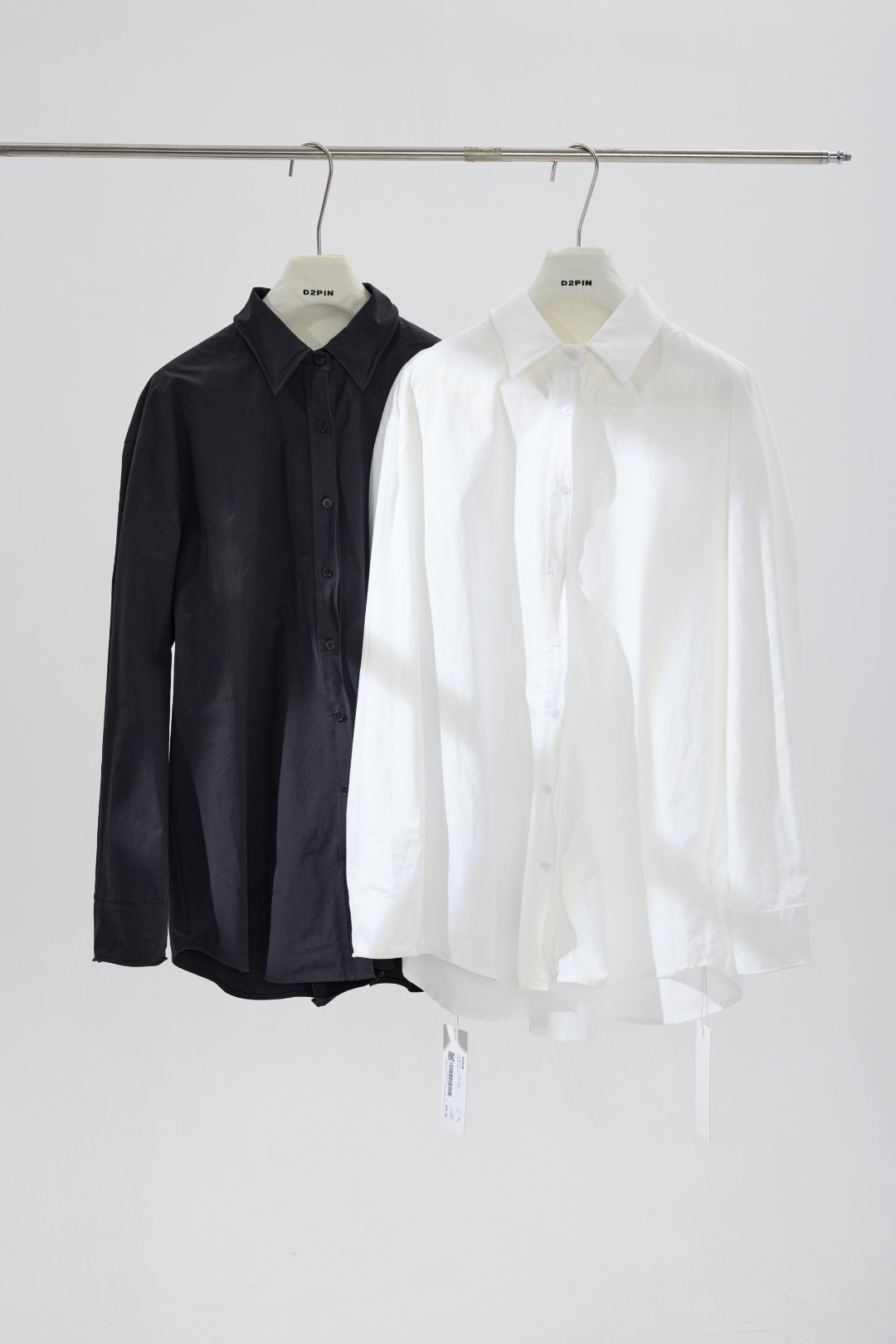 HTT小众设计感原创百搭纯色休闲显瘦宽松衬衫上衣5315085