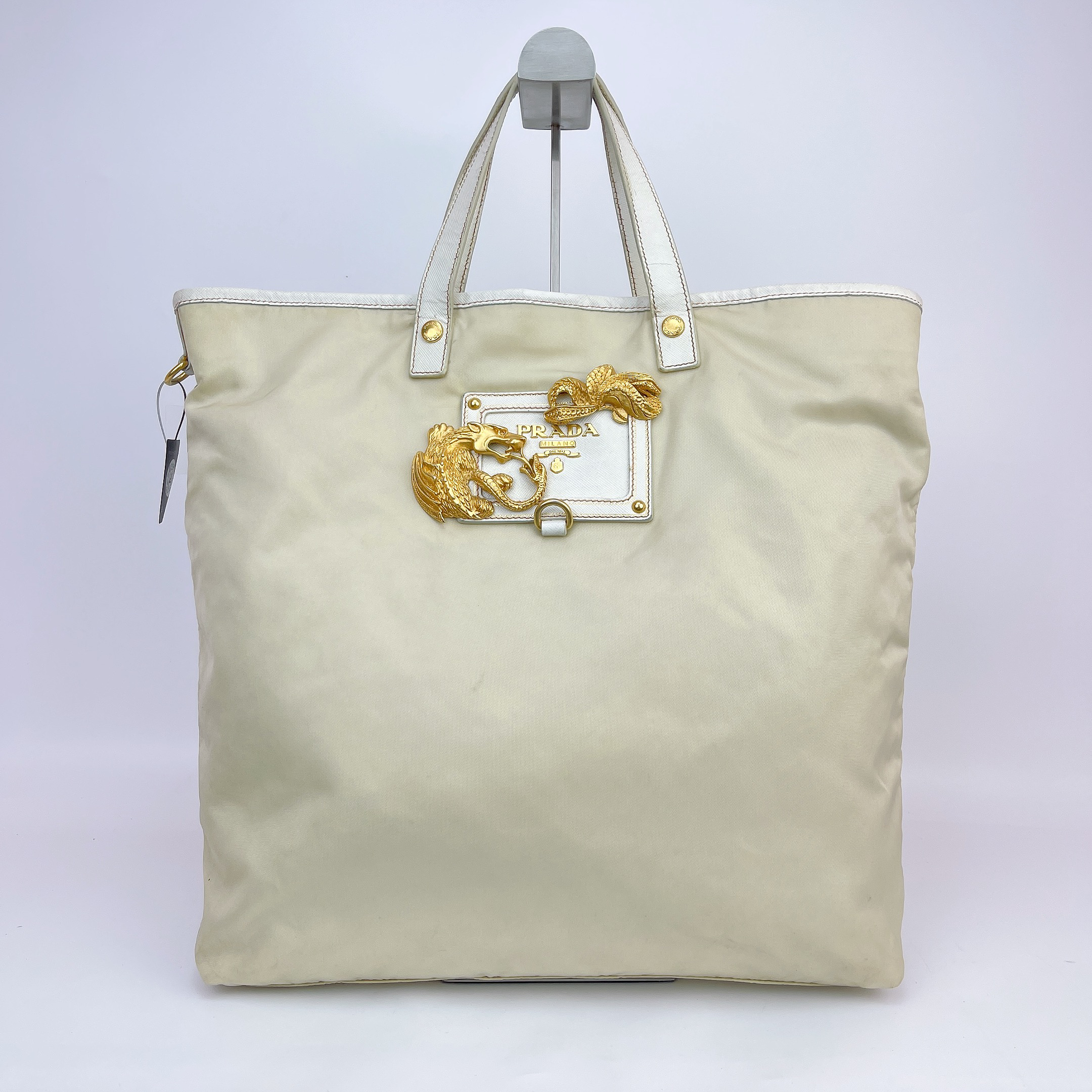 95新 Prada/普拉达 普拉达手提包底长34 L409