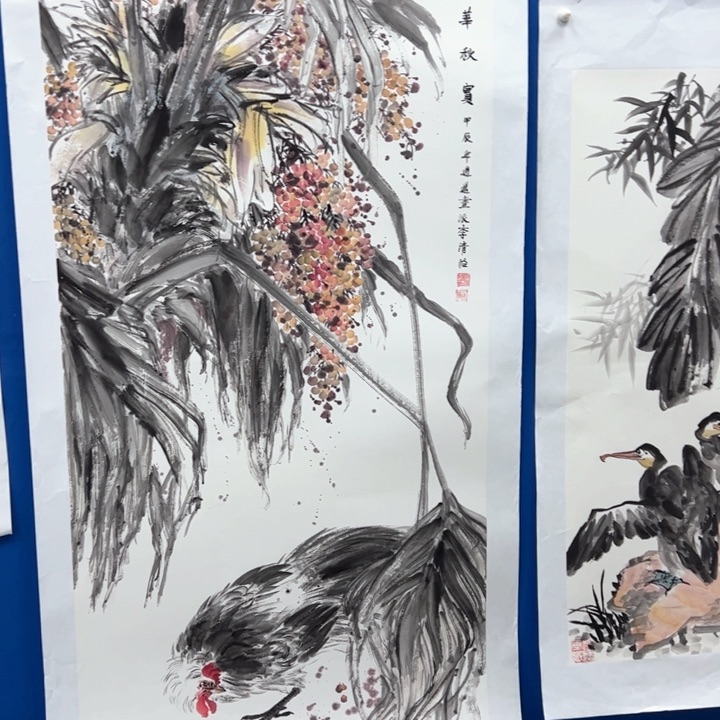 国画纯手绘作品欣赏图