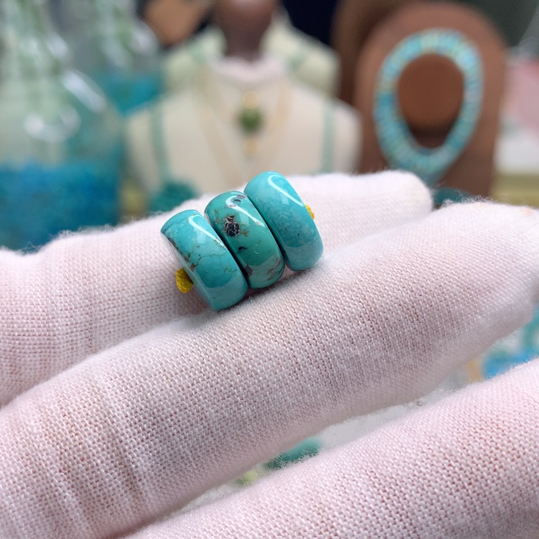 绿松石未镶嵌配饰