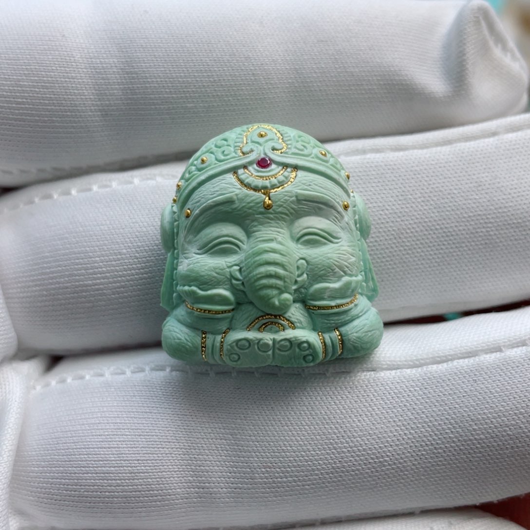 绿松石珠宝奇石未镶嵌