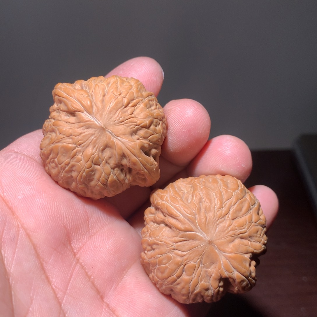 文玩核桃把件铁锤40矮