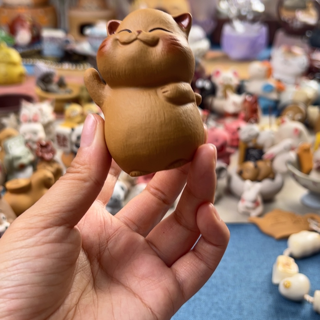 紫砂茶宠手工制作