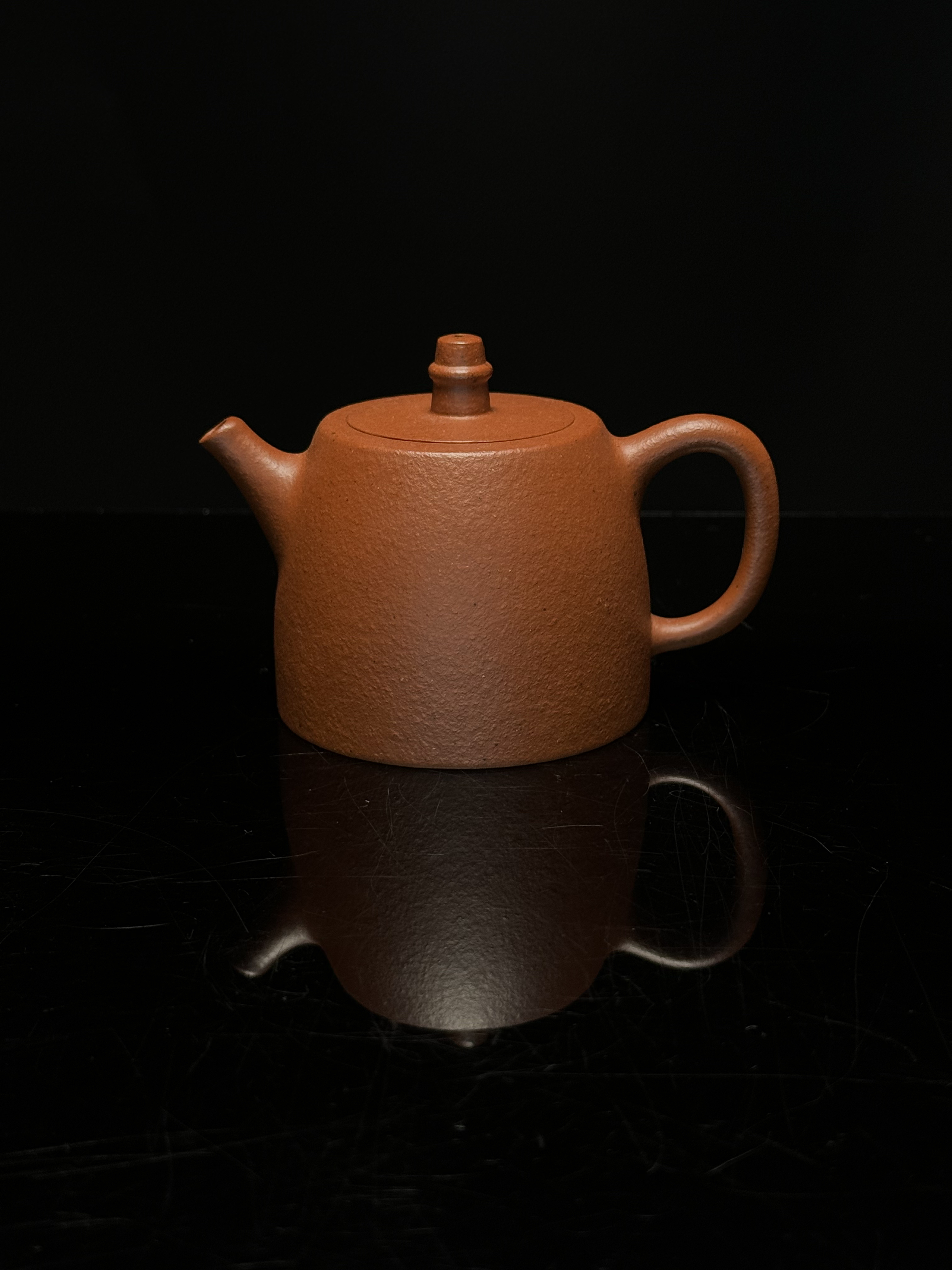 【汉铎大红泥容量130cc】黄龙山原矿大红泥精工半手制作高端茶器