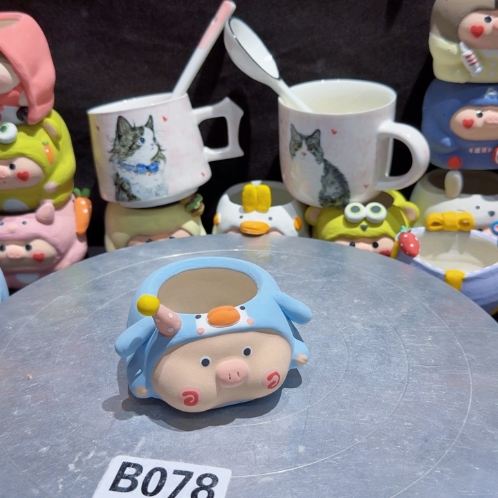 陶瓷微瑕多肉可爱花盆