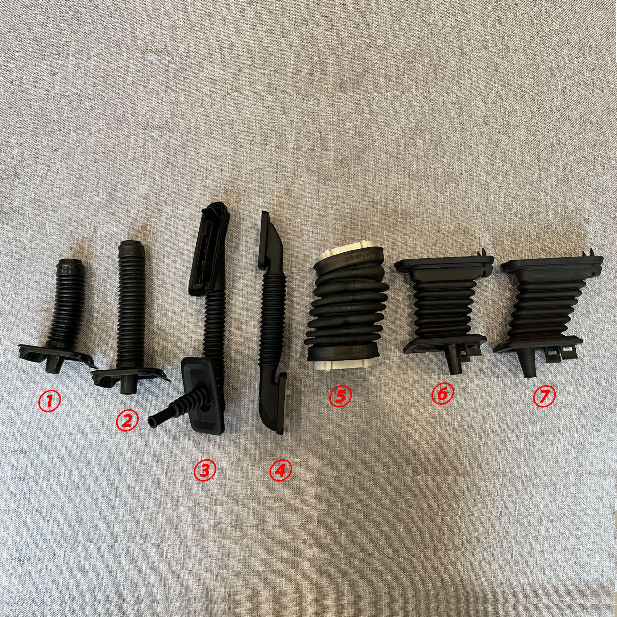  迈腾速腾宝来高尔夫6新捷达朗逸朗行晶锐昊锐车门线束护套防尘罩