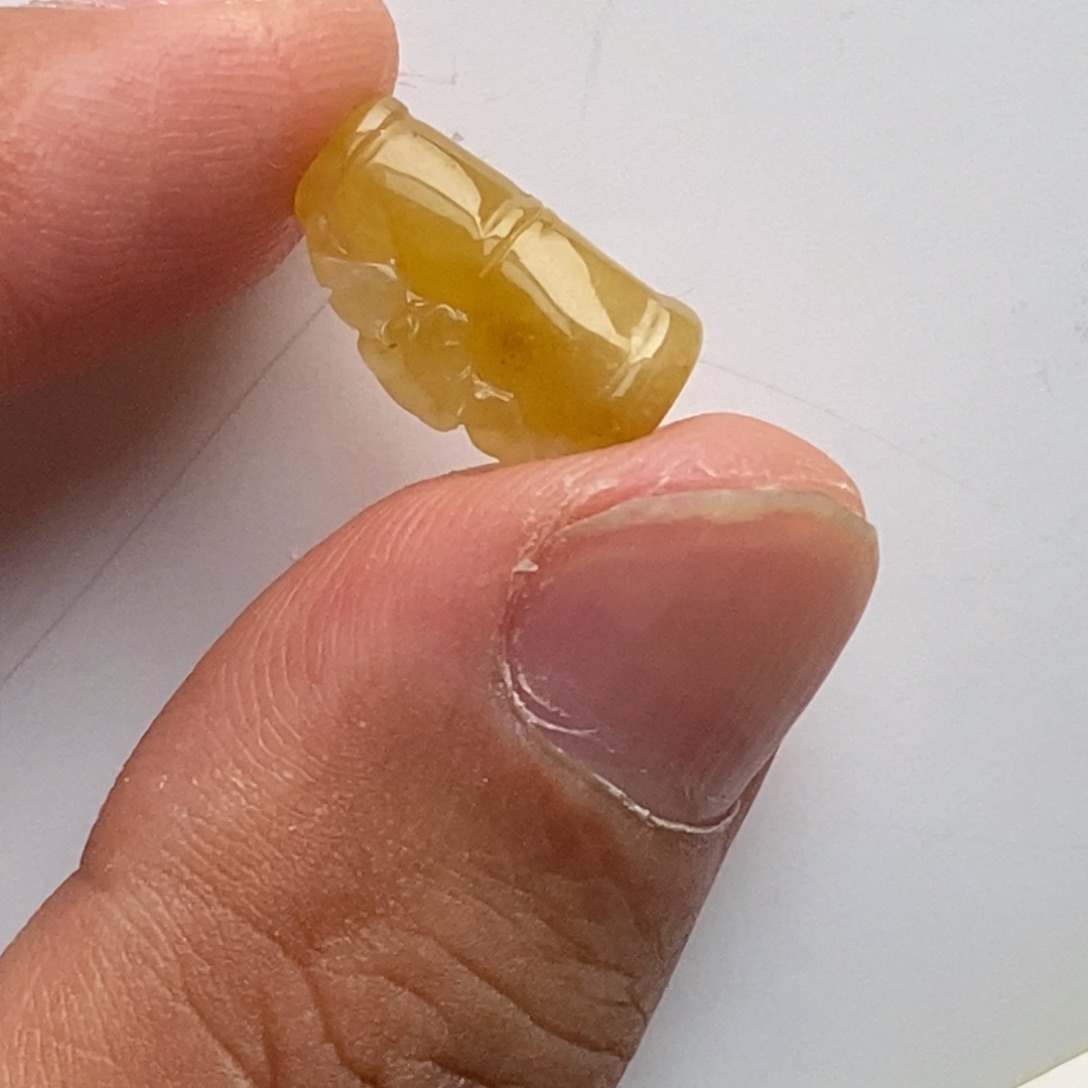 翡翠未镶嵌颈饰天然