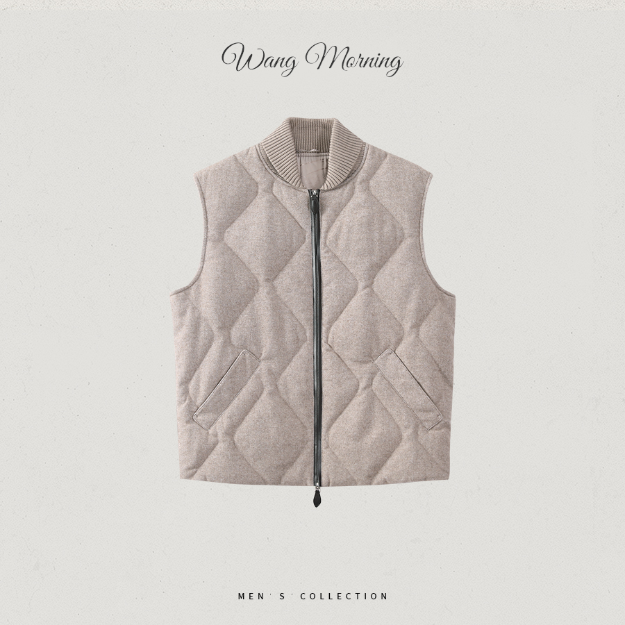 【25FW 8635】BL.T男士秋冬高端老钱风鹅绒马甲