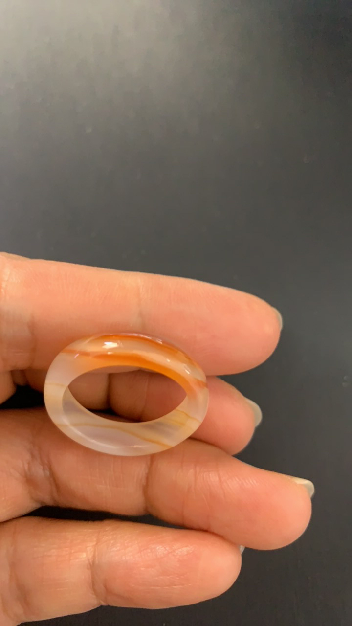 天然原矿南红戒指