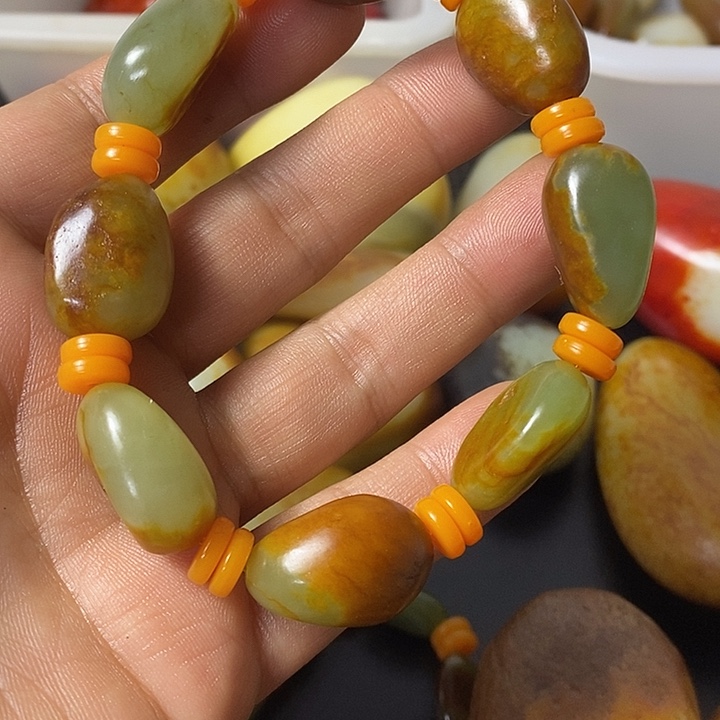 用***6和田玉未镶嵌挂件