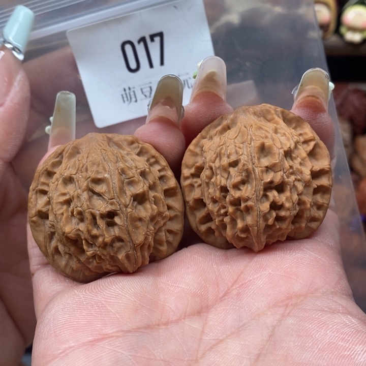 树***理文玩核桃把件017野生38