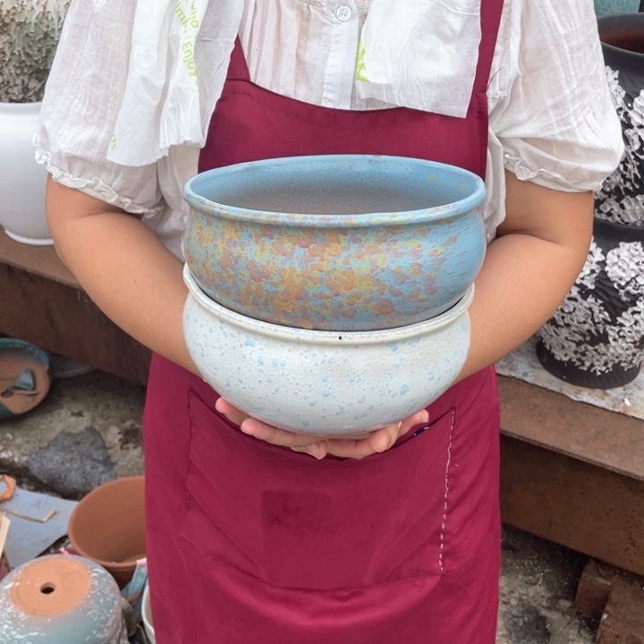 紫砂花盆口20高10正品正品