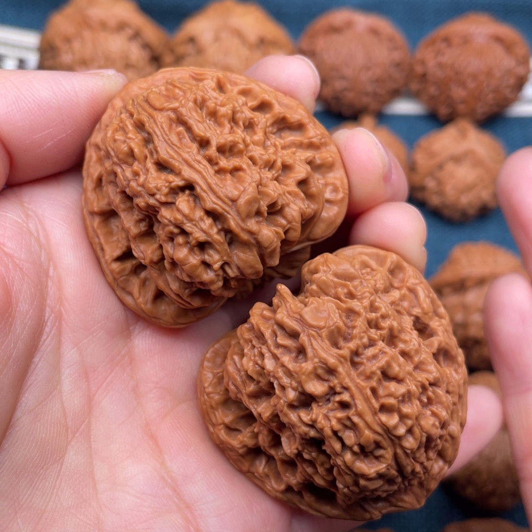 把件文玩核桃44毕业三角全品蚂蚁疆