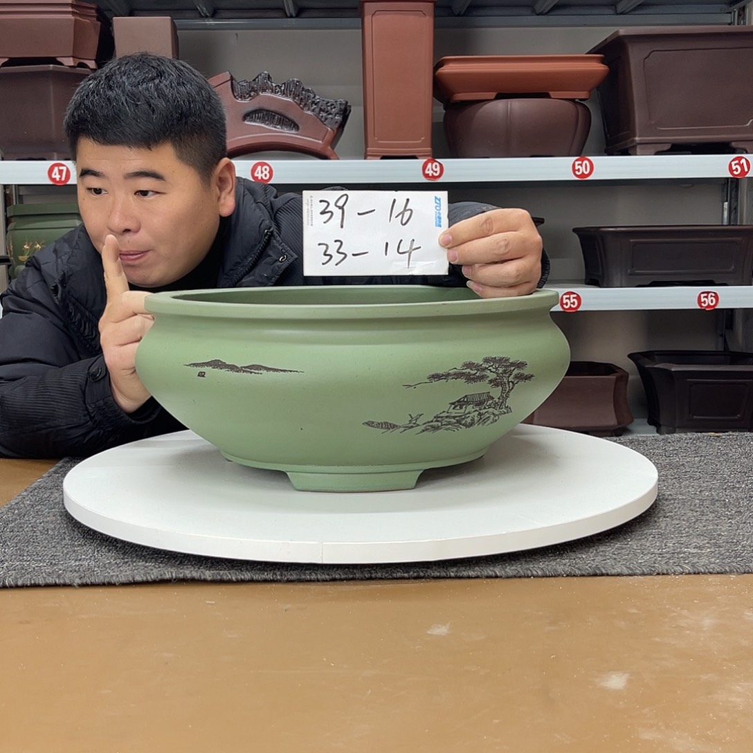 花盆紫砂早早就到