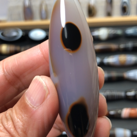 玛瑙/玉髓未镶嵌吊坠(不含链)