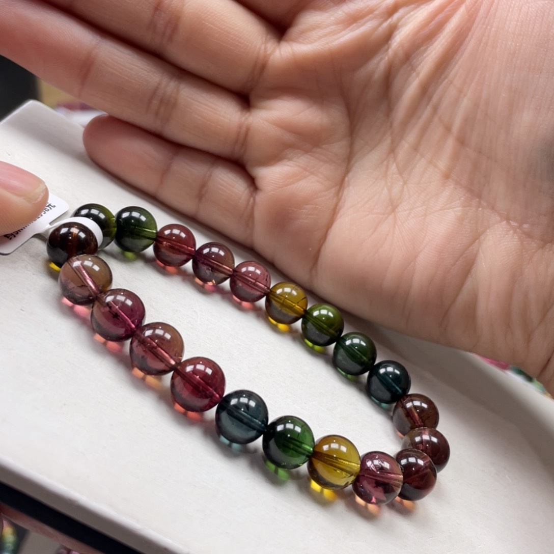 碧玺手串未镶嵌9mmmmmmmmmmmmmmmmmmmmmm