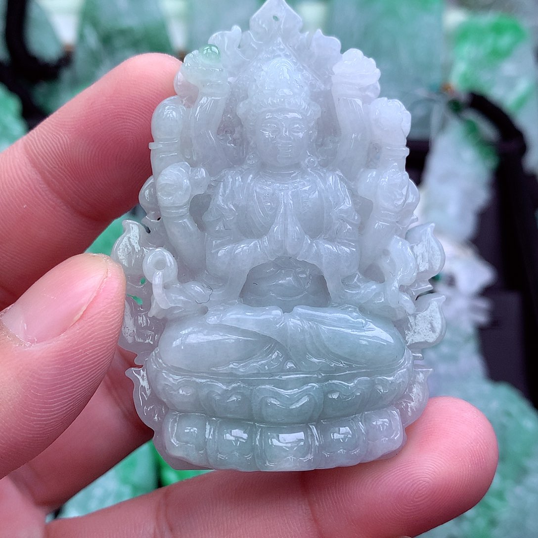 翡翠吊坠(不含链)未镶嵌