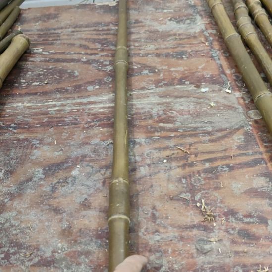 亮***J实心玉竹手把件金条料