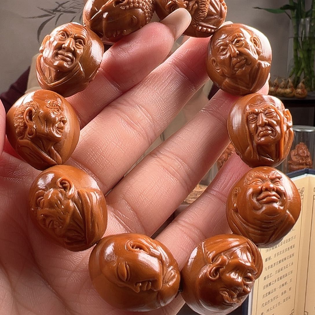 橄榄核手串/手链橄榄核雕橄榄核