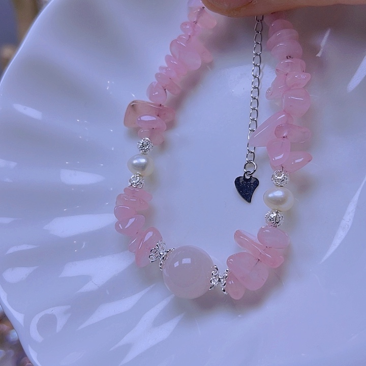 淡水珍珠手绳合金