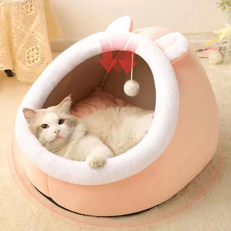 四季通用半闭式狗窝猫窝耐磨耐脏