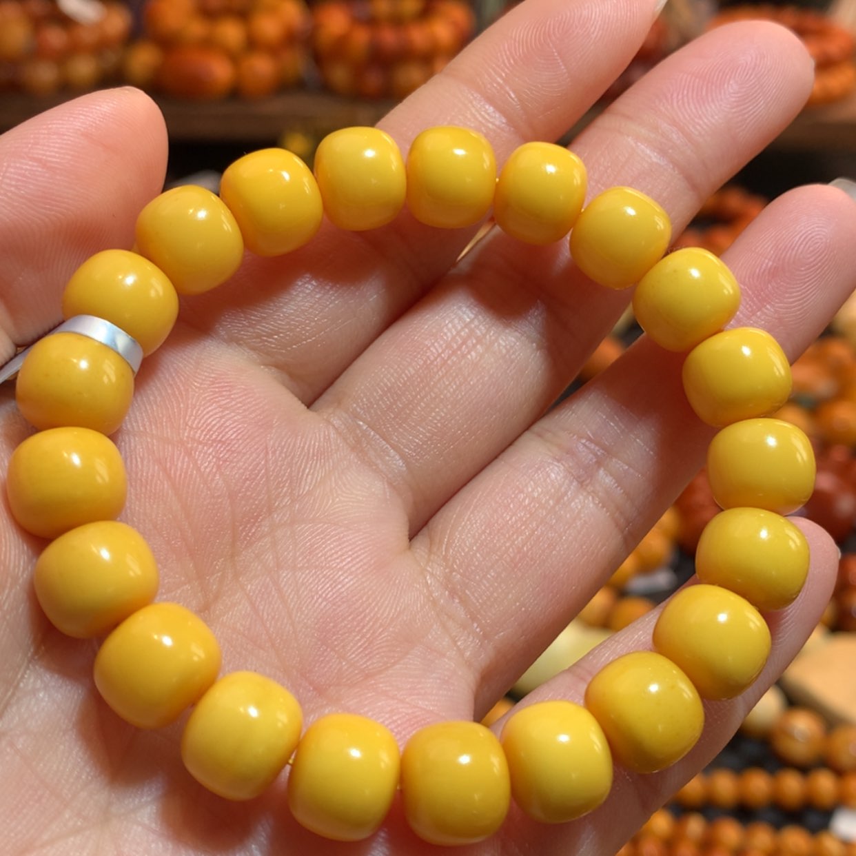 【闪购商品】手串蜜蜡未镶嵌蜜蜡手串