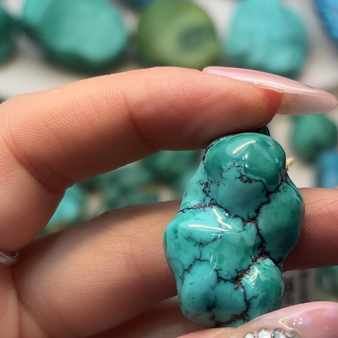 绿松石未镶嵌绿松石老型