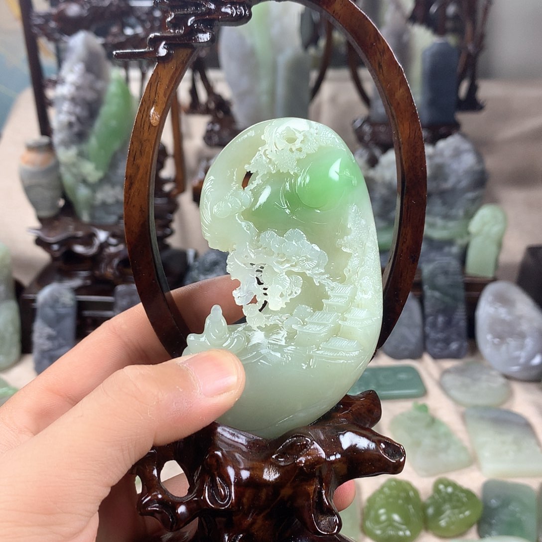 颈饰未镶嵌和田玉