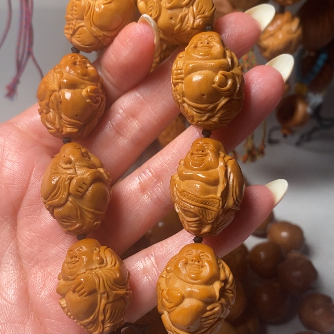 橄榄核手串/手链八宝弥勒