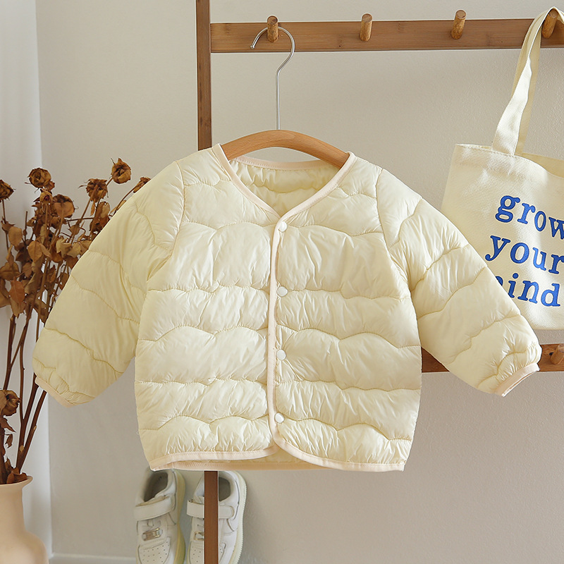 童泰【断码】儿童棉袄棉服婴儿男女童冬装2025新款上衣宝宝轻薄外套