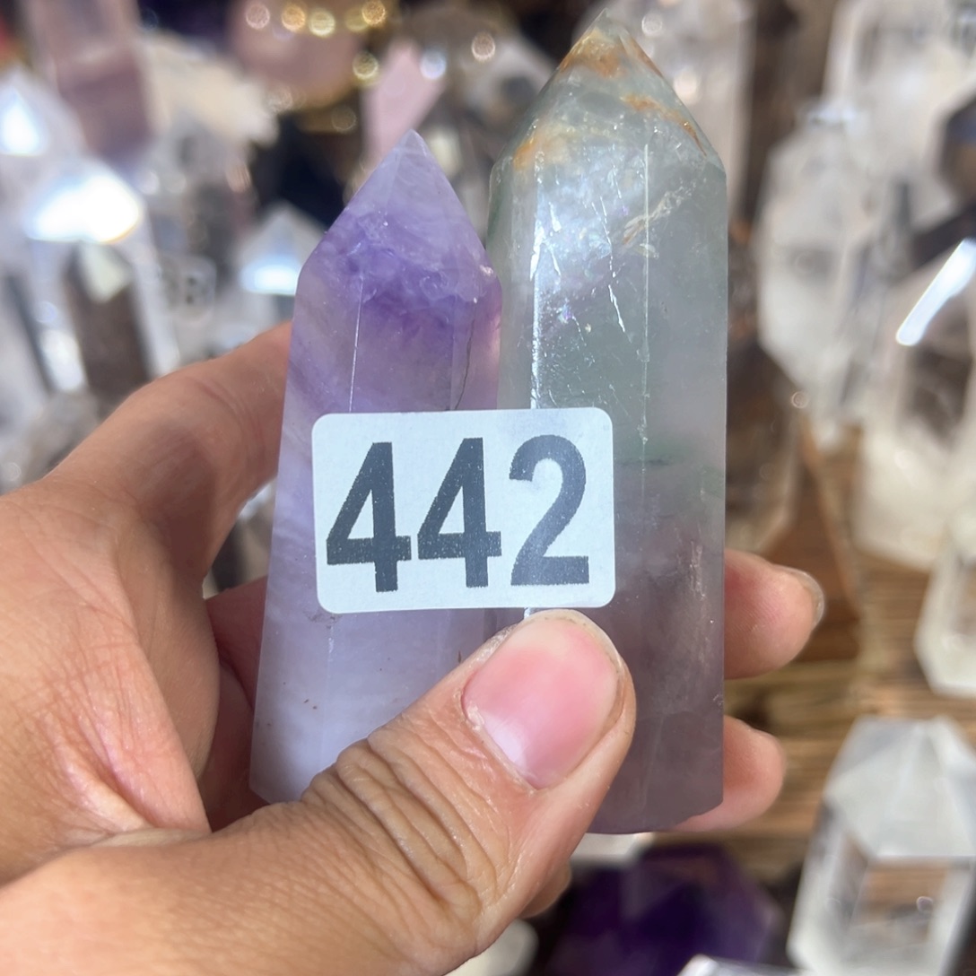 水晶天然水晶，默认微瑕未镶嵌美****事
