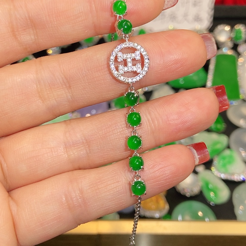 【闪购商品】未镶嵌手链翡翠天然翡翠