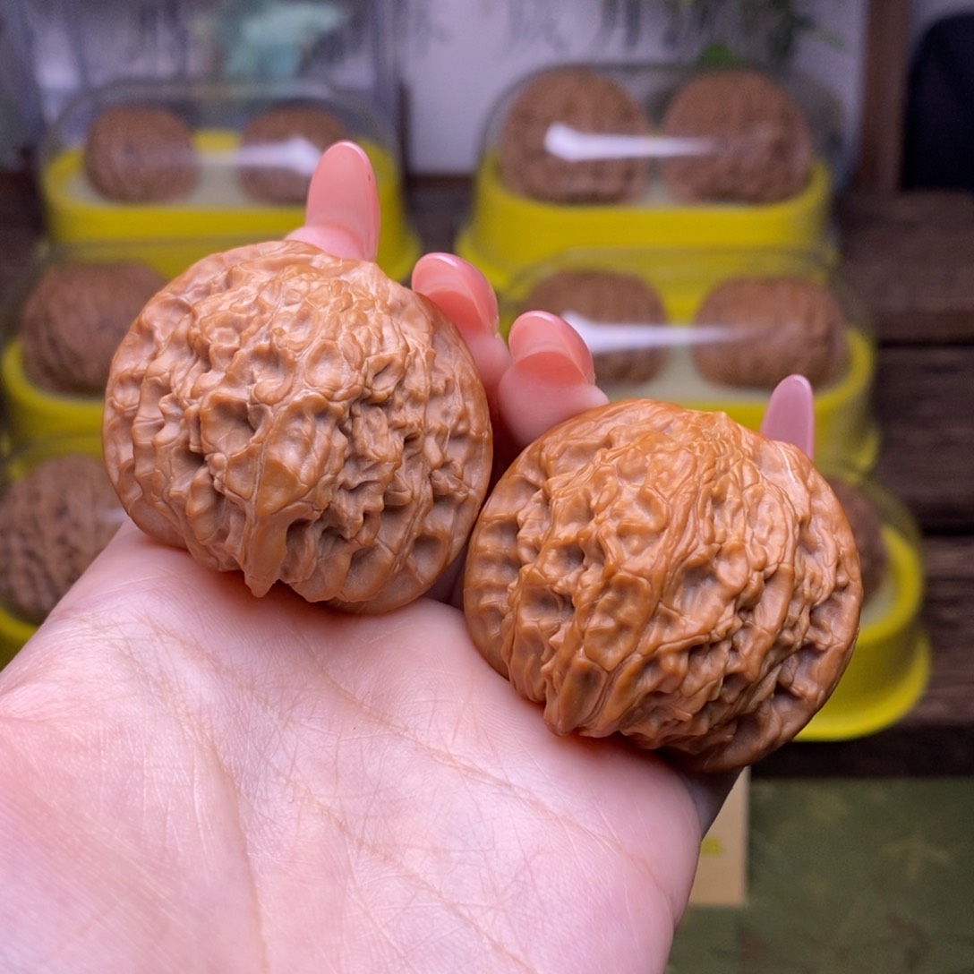 文玩核桃吊坠走***ぢ全品41+无药山地磨盘1952