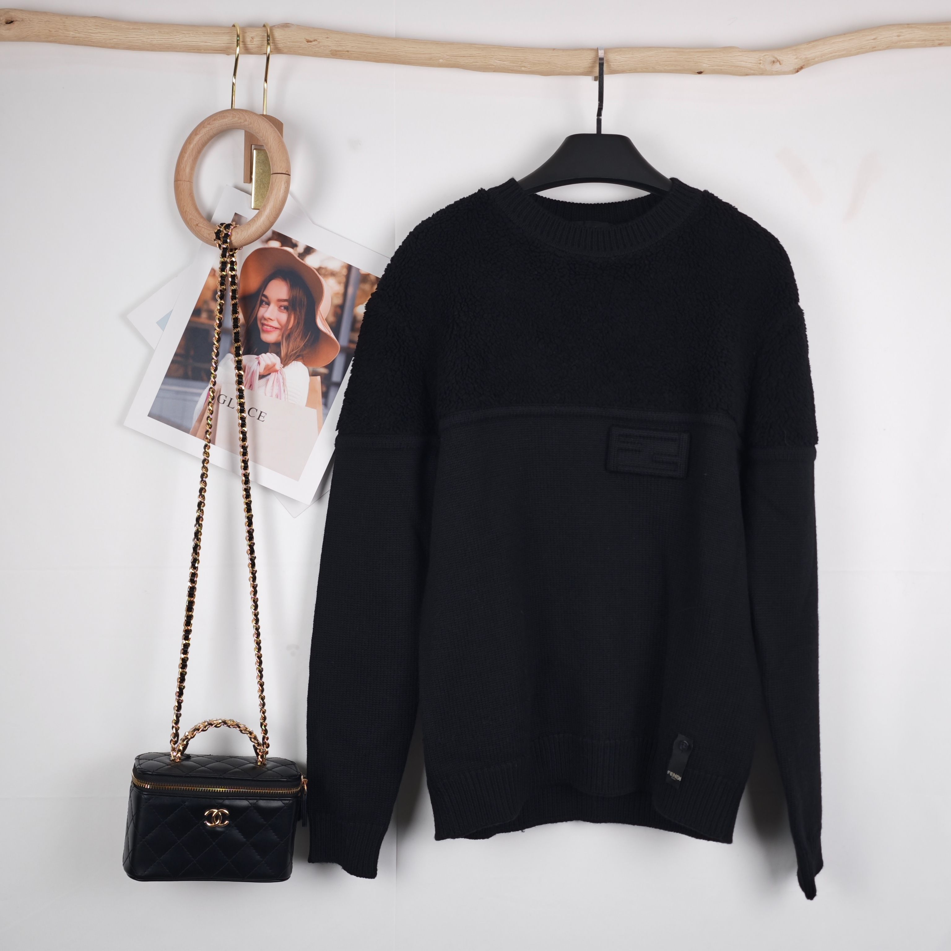 99新 FENDI/芬迪 海囤Q/芬迪上衣/44码/bc57014