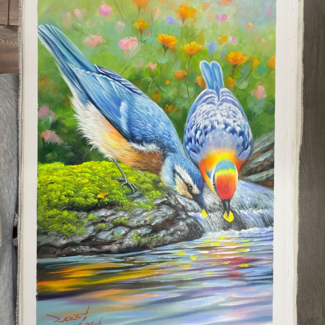 油画加油加油努力加油努力加油