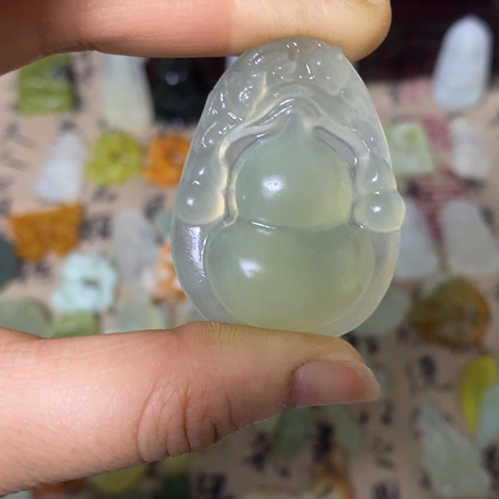 蛇纹石玉未镶嵌天然岫玉