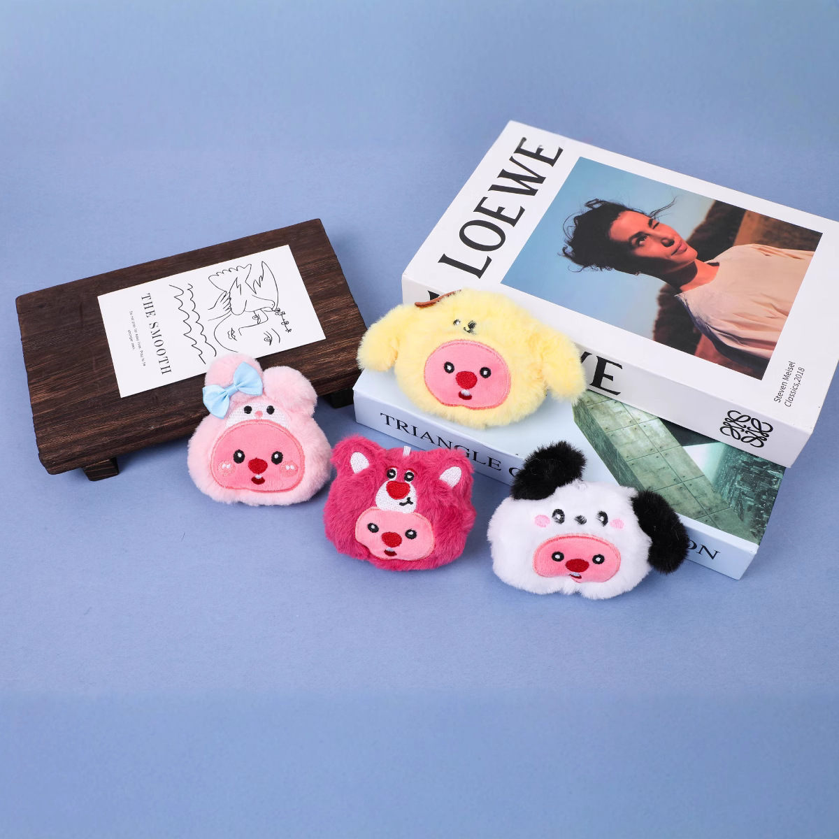 loopy挂件可爱毛绒玩偶挂饰海狸公仔包包挂饰钥匙扣玩偶毛绒玩具