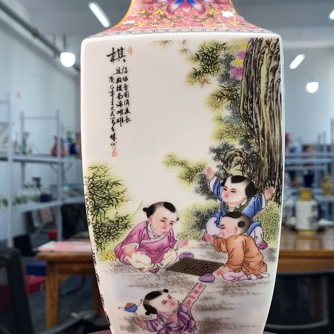 景德镇陶瓷花瓶摆件