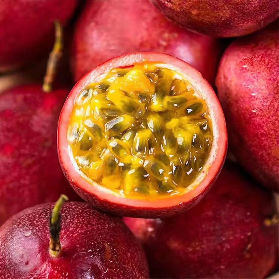 云南高原紫皮百香果果王特大大果酸甜多汁现摘现发送开果器