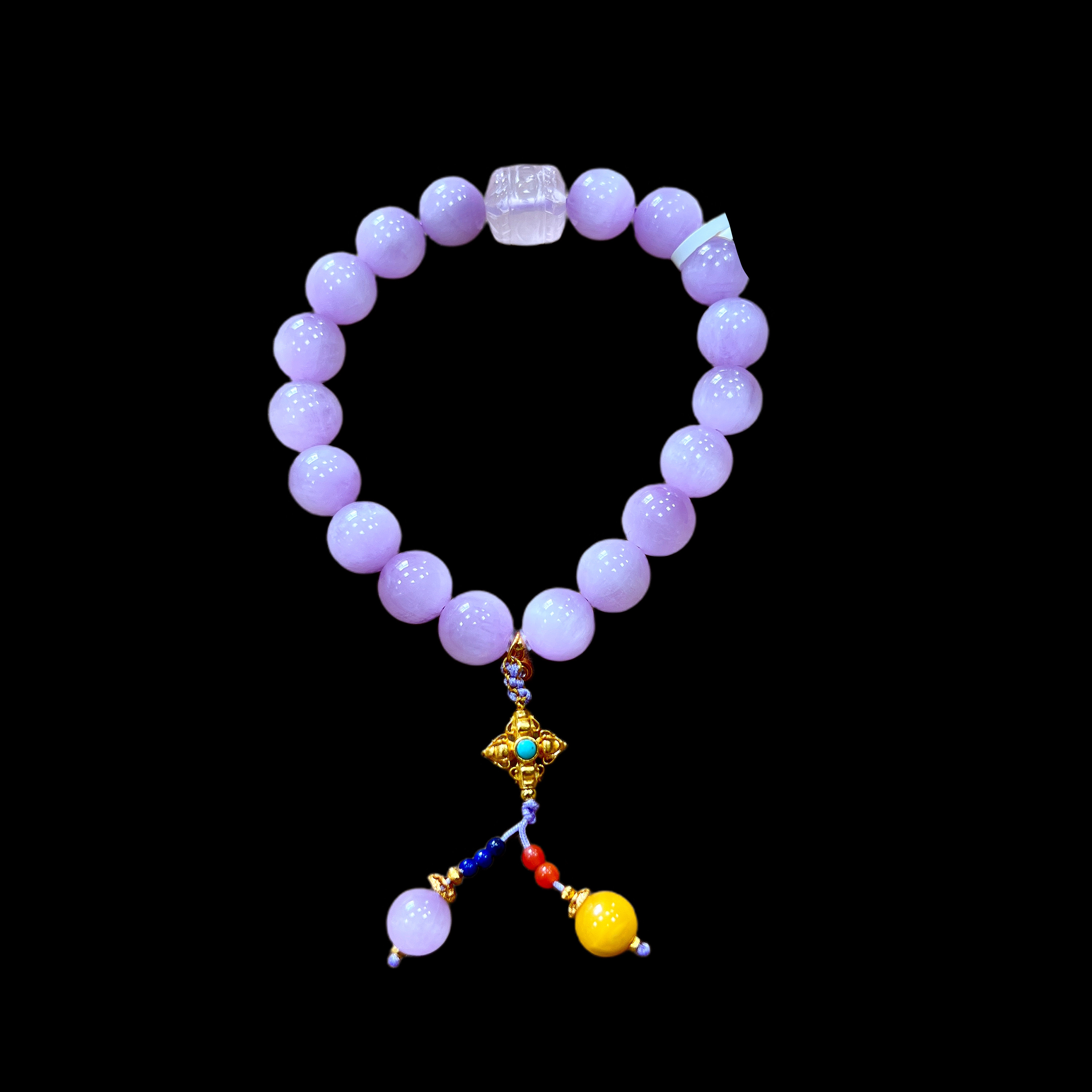 7235-紫锂辉手串多样性发一